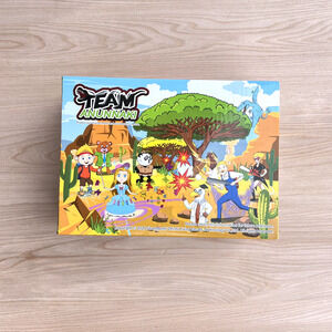 TEAM ANUNNAKI 45-PC Dinosaur Paint&PlayToys SCENE SET Craft Play Set SEALED NIB